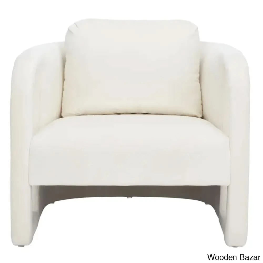 Velvet Arm Chair-3