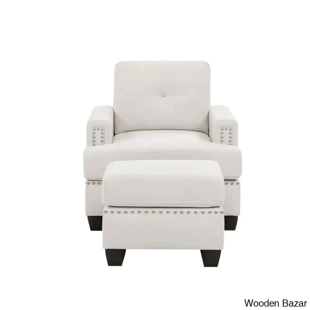 Chair with ottoman -1