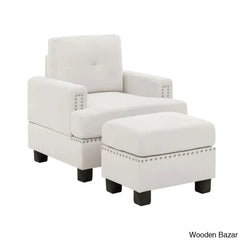 Chair with ottoman -7
