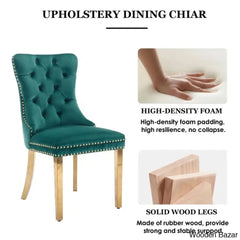 6 Seater New Stone Top Double Pedestal Dining Set