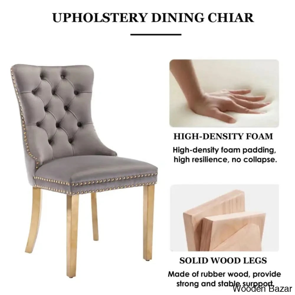 6 Seater New Stone Top Double Pedestal Dining Set