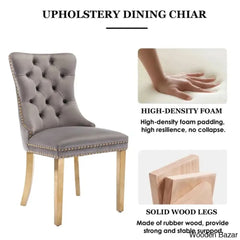 6 Seater New Stone Top Double Pedestal Dining Set