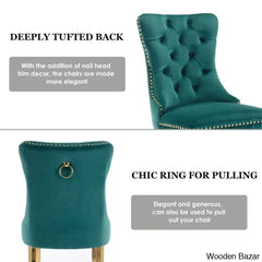 6 Seater New Stone Top Double Pedestal Dining Set