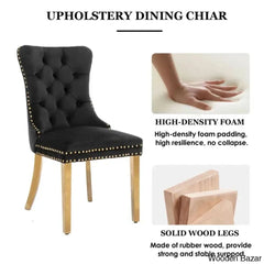 6 Seater New Stone Top Double Pedestal Dining Set