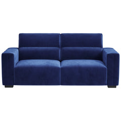 Hikky Deep Seat 2 Seater Sofa with Wooden Frame - Wooden Bazar