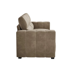Hikky Deep Seat 2 Seater Sofa with Wooden Frame - Wooden Bazar