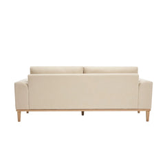 Kennick Modern Sofa Chenille Wooden Upholstered Couch