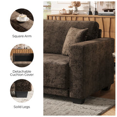 Oversized 2-Seater Sofa with Extra Deep Seats for Living Room