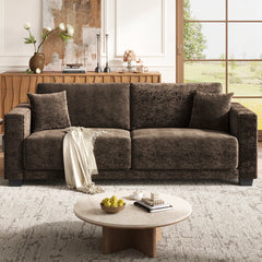 Oversized 2-Seater Sofa with Extra Deep Seats for Living Room