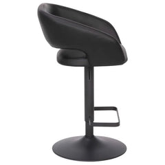 Amberlie Swivel Modern Upholstered Adjustable-Height Bar stool