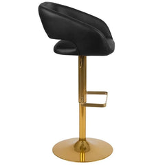 Amberlie Swivel Modern Upholstered Adjustable-Height Bar stool