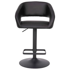 Amberlie Swivel Modern Upholstered Adjustable-Height Bar stool