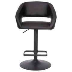 Amberlie Swivel Modern Upholstered Adjustable-Height Bar stool
