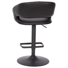 Amberlie Swivel Modern Upholstered Adjustable-Height Bar stool