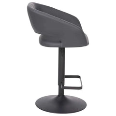 Amberlie Swivel Modern Upholstered Adjustable-Height Bar stool