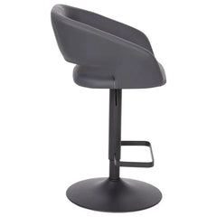 Amberlie Swivel Modern Upholstered Adjustable-Height Bar stool