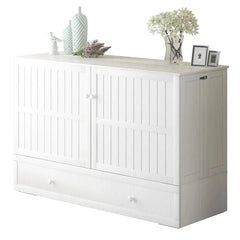 Shivank Murphy Storage Bed with Mattress - Wooden bazar