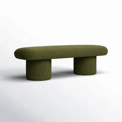 Shravakon Boucle Bench - Wooden Bazar