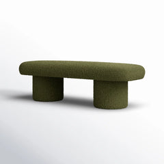 Shravakon Boucle Bench - Wooden Bazar