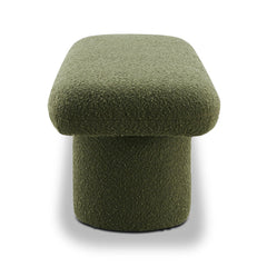 Shravakon Boucle Bench - Wooden Bazar