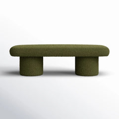Shravakon Boucle Bench - Wooden Bazar