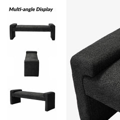 Gelly Modern Upholstered Accent Bench - Wooden Bazar