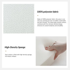 Gelly Modern Upholstered Accent Bench - Wooden Bazar