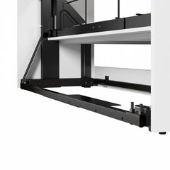 Murphy Bed with Shelving and Drawers - Wooden Bazar