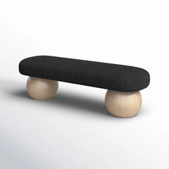 Henik Modern Upholstered Bench - Wooden Bazar