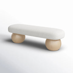 Henik Modern Upholstered Bench - Wooden Bazar