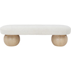 Henik Modern Upholstered Bench - Wooden Bazar