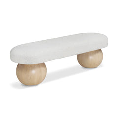 Henik Modern Upholstered Bench - Wooden Bazar