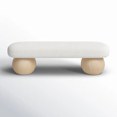 Henik Modern Upholstered Bench - Wooden Bazar