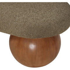 Thanos Upholstered Bench - Wooden Bazar