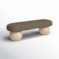 Henik Modern Upholstered Bench - Wooden Bazar