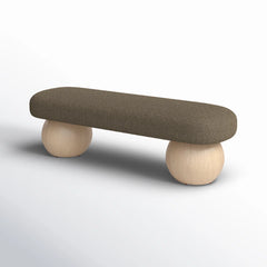 Henik Modern Upholstered Bench - Wooden Bazar