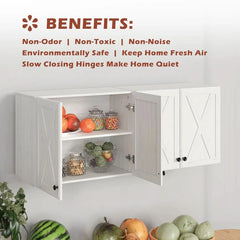 Kimso Door Wall Cabinets - Wooden Bazar