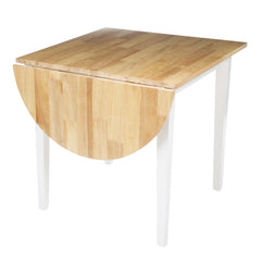 Krone Extendable Solid Wood Dining Table - Wooden bazar