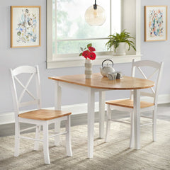 Krone Extendable Solid Wood Dining Table - Wooden bazar
