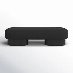 Nancion Fabric Upholstered Bench - Wooden bazar