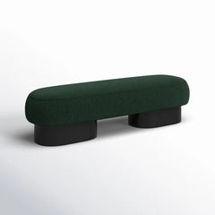 Nancion Fabric Upholstered Bench - Wooden bazar
