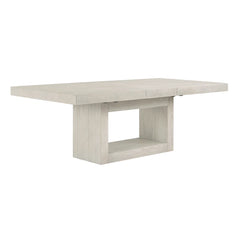 Hiken Extendable Solid Wood Base Dining Table - Wooden bazar
