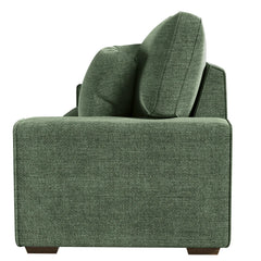 Nikos Modern Style 3 Seater Square Arm Sofa Upholstered Couch