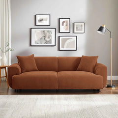 Gorgin Modern Style 3 Seater Sofa - Wooden Bazar