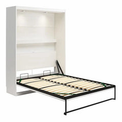 Murphy Bed with Gallery Shelf & Touch Sensor LED Lighting