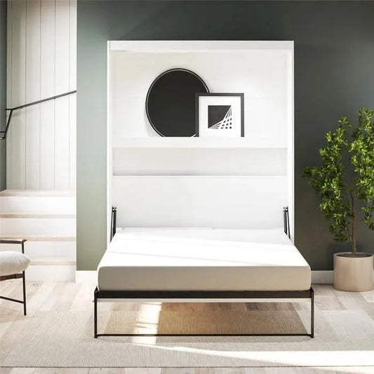 Murphy Bed with Gallery Shelf & Touch Sensor LED Lighting