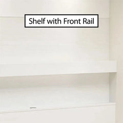 Murphy Bed with Gallery Shelf & Touch Sensor LED Lighting