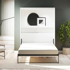 Murphy Bed with Gallery Shelf & Touch Sensor LED Lighting