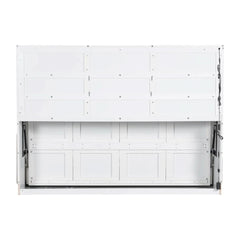 Murphy Bed With Sofa And Led Light - Wooden Bazar