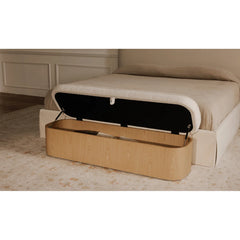 Himpy Modern Upholstered bench - Wooden Bazar